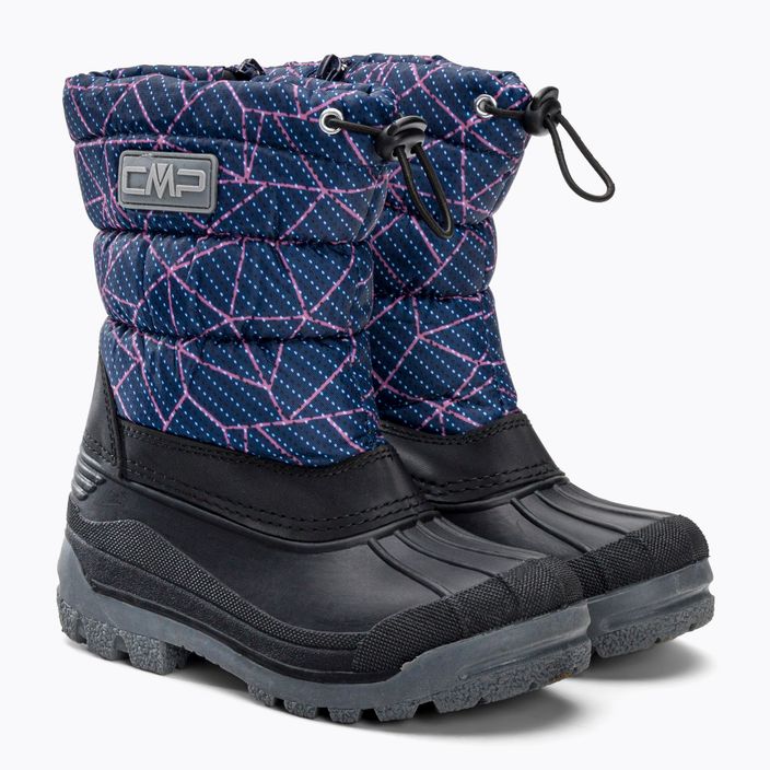 CMP Sneewy cizme de zăpadă pentru copii albastru marin și roz 3Q71294 4