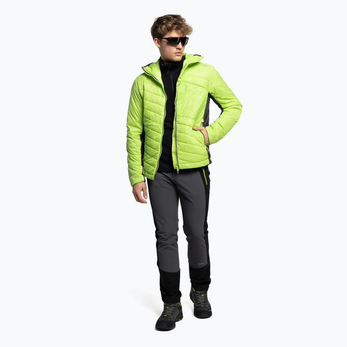 Jachetă pentru bărbați CMP skit verde 32Z2947 2
