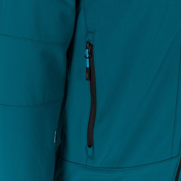 Jachetă pentru bărbați CMP softshell albastru 3A01787N/M916 4