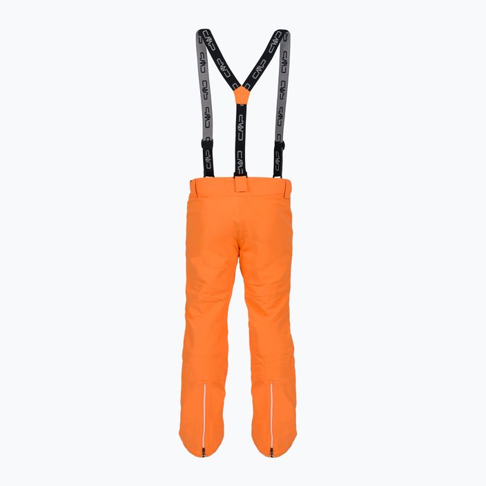 Pantaloni de schi pentru bărbați CMP portocalii 3W04467/C593 9