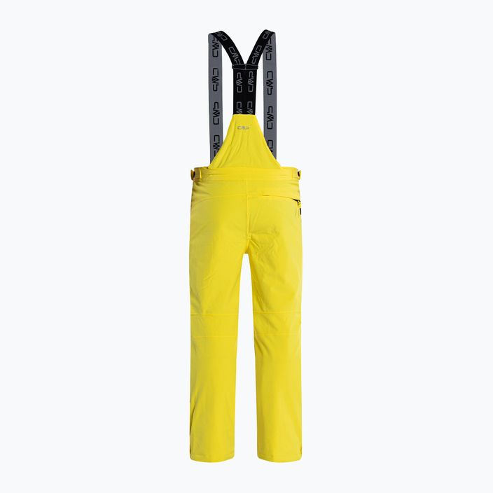 Pantaloni de schi pentru bărbați CMP galbeni 3W17397N/R231 2