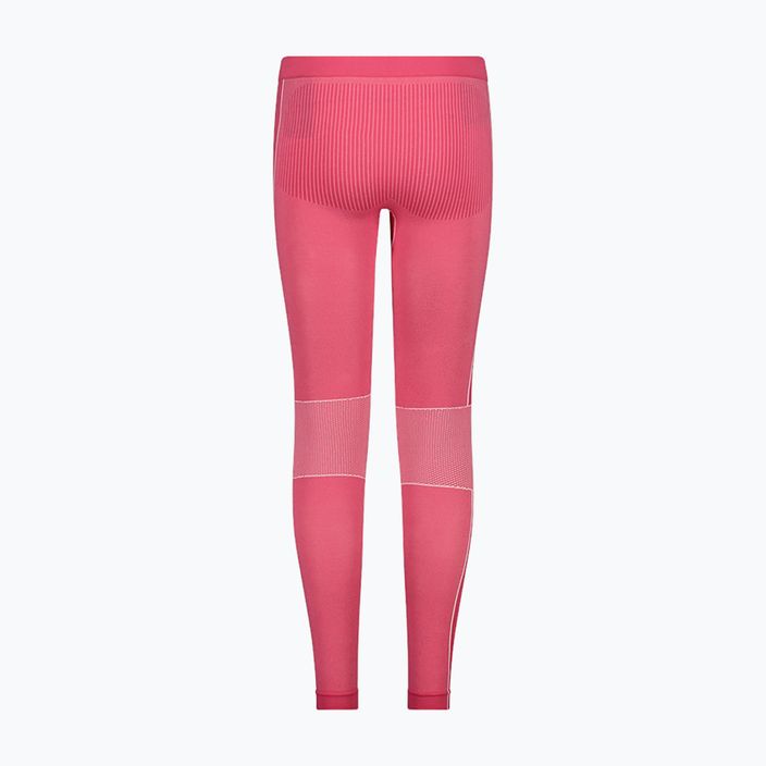 Pantaloni termici pentru femei CMP roz 3Y96806/B890 3