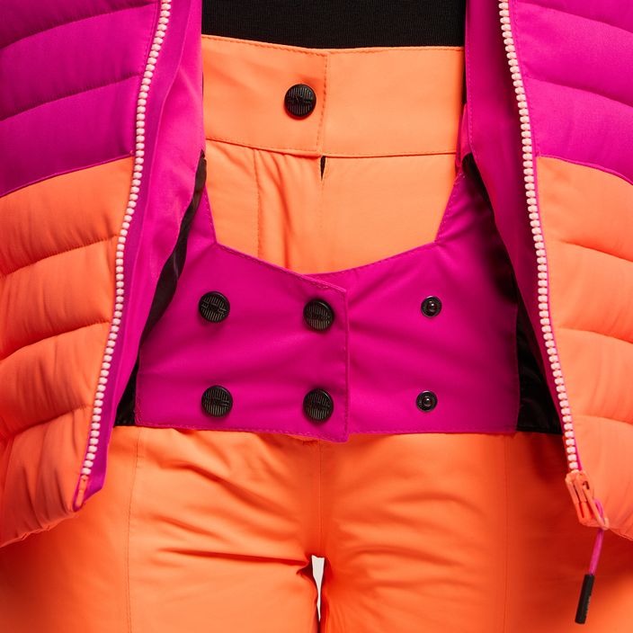 Geacă de schi pentru femei CMP roz-portocalie 31W0226/H924 9