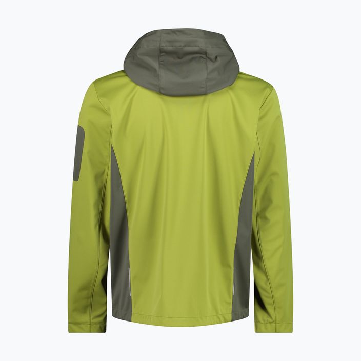 Jachetă de bărbați CMP softshell verde 39A5027/01EN 2