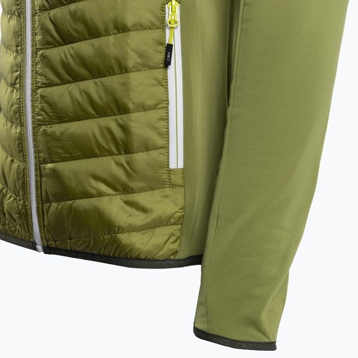 Jachetă hibrid pentru bărbați CMP verde 33E6587/E523 4