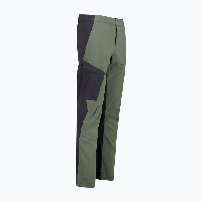 Pantaloni de trekking pentru bărbați CMP, verde 33T6627/E319 4