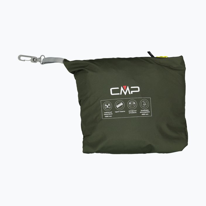 Jachetă de ploaie pentru bărbați CMP Snaps verde 39X7367/E319 4