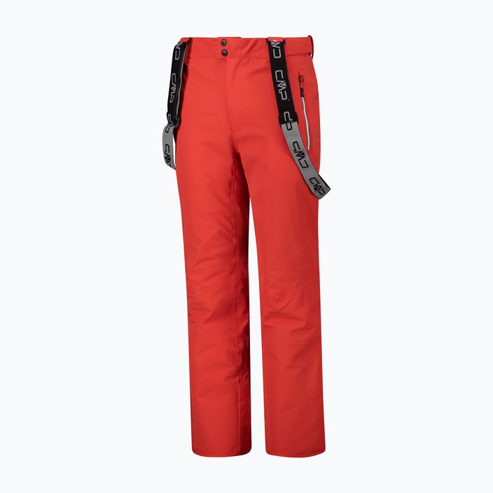 Pantaloni de schi pentru bărbați CMP roșu 3W04467/C589 3