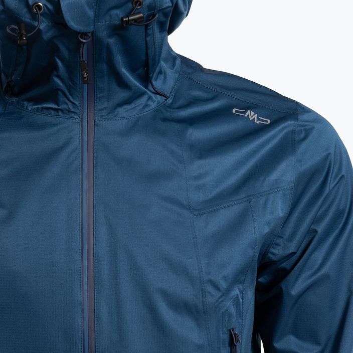 Jachetă de ploaie pentru bărbați CMP Fix Hood albastru 32Z5077/M879 4