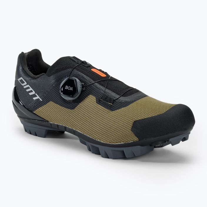 Pantofi de ciclism MTB pentru bărbați DMT KM4 negru/bronz