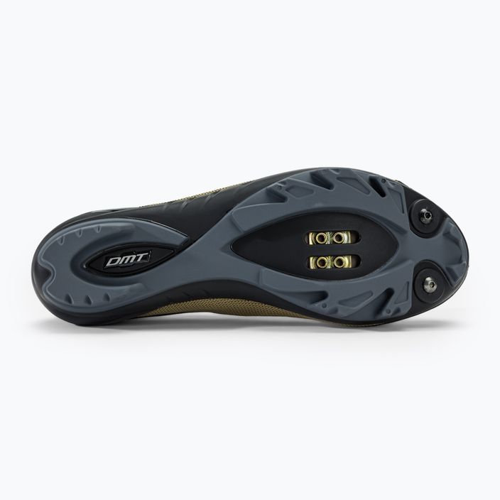 Pantofi de ciclism MTB pentru bărbați DMT KM4 negru/bronz 4