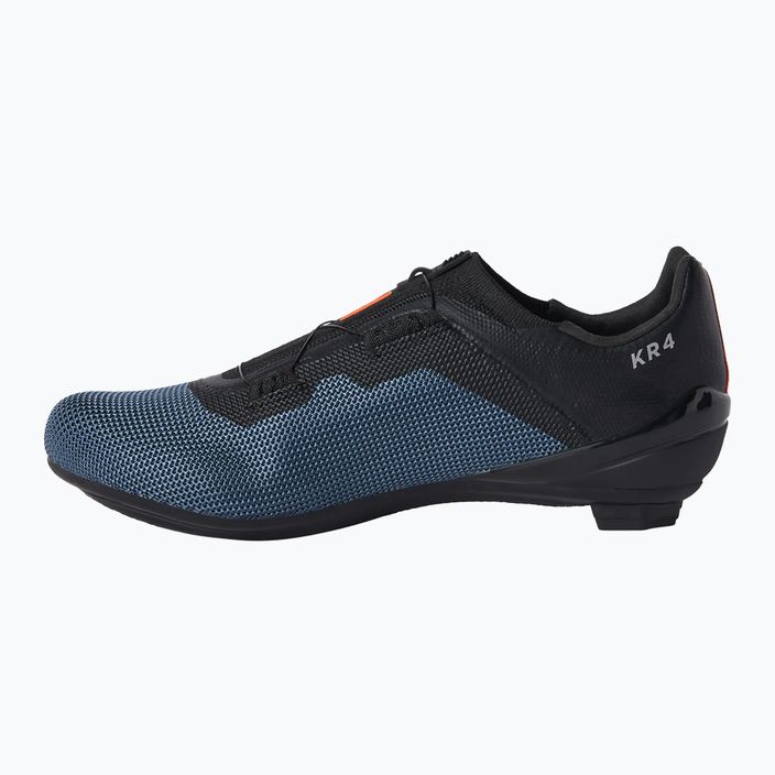 Pantofi de șosea pentru bărbați DMT KR4 negru/albastru benzină 9
