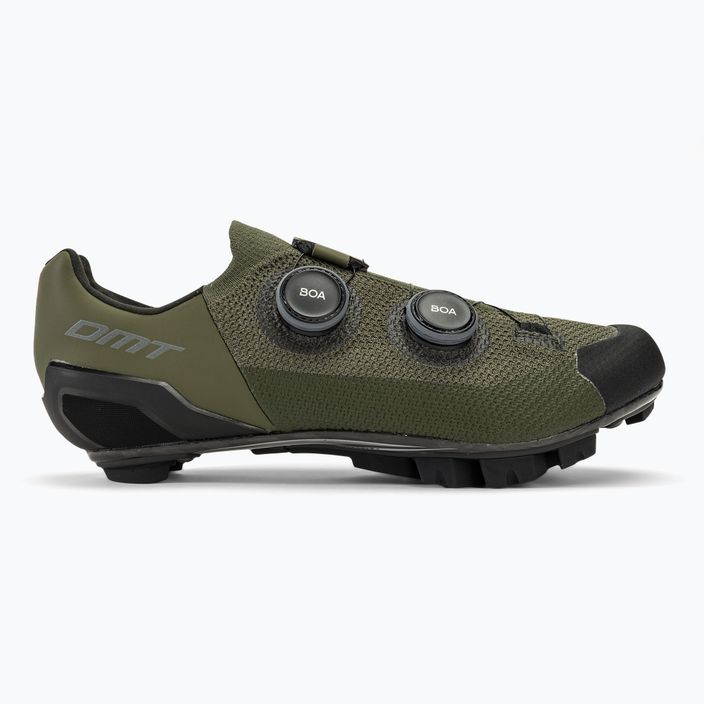 Pantofi de ciclism MTB pentru bărbați DMT MH10 verde/negru 2