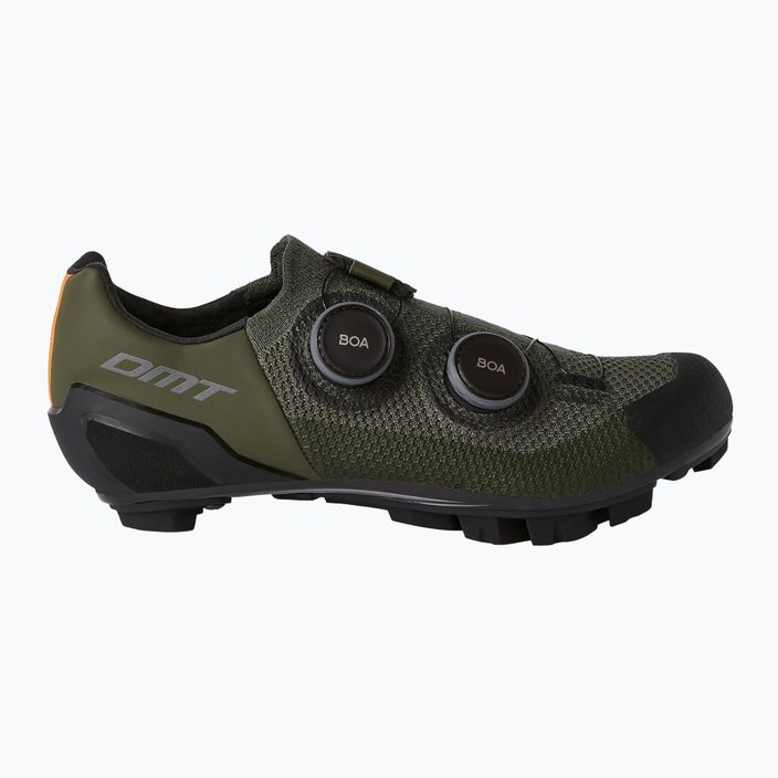 Pantofi de ciclism MTB pentru bărbați DMT MH10 verde/negru 8