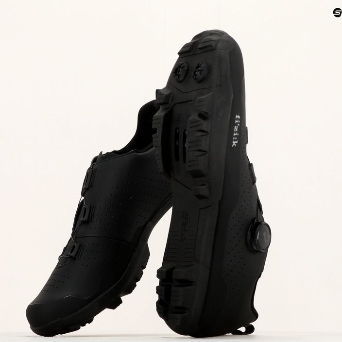 Pantofi de ciclism MTB pentru bărbați Fizik Terra Atlas negru TEX5BPR1K1010 12