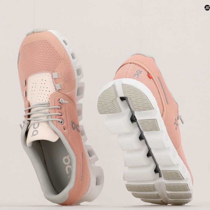 Pantofi de alergare pentru femei On Cloud 5 roz 5998556 20