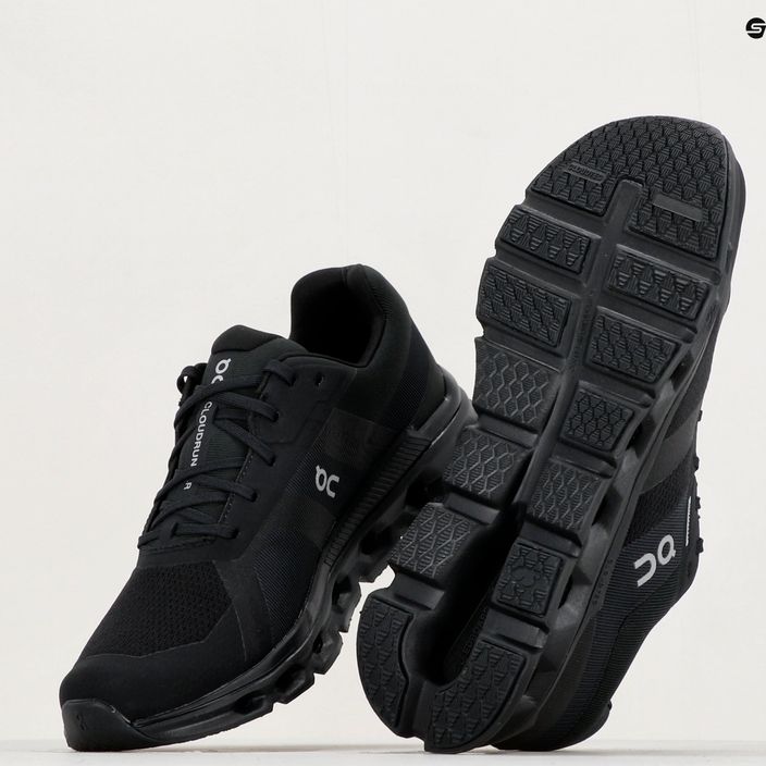 Bărbați On Cloudrunner Waterproof pantofi de alergare negru 5298639 19