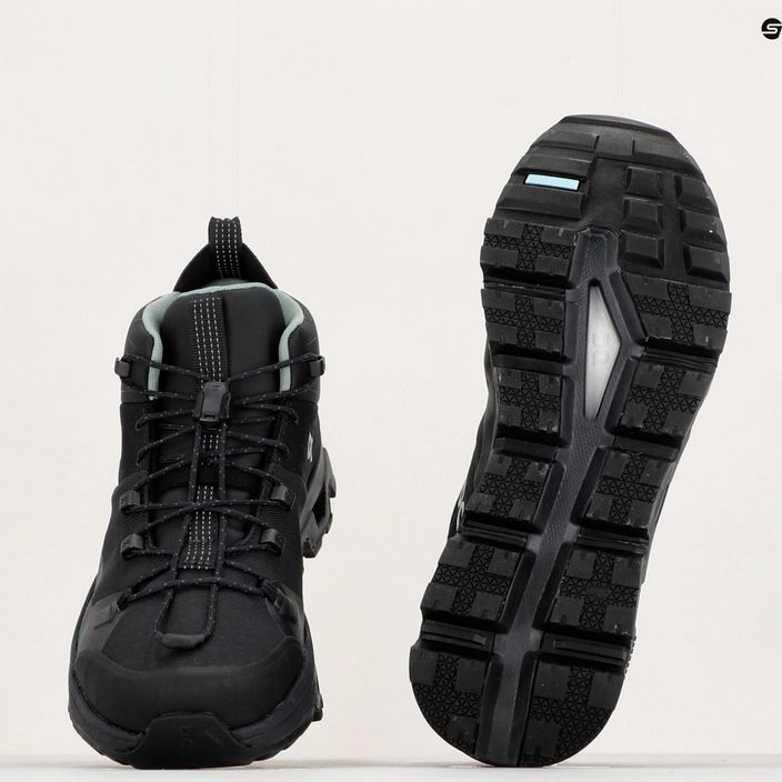 Pantofi de trekking pentru femei On Cloudtrax Waterproof negru 3WD10880553 19