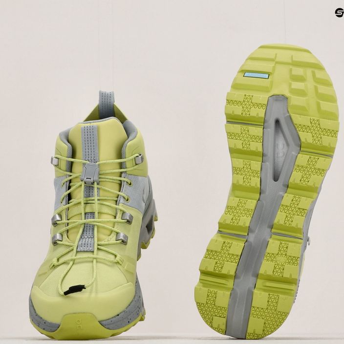 Pantofi de trekking pentru femei On Cloudtrax Waterproof galben 3WD10881099 19