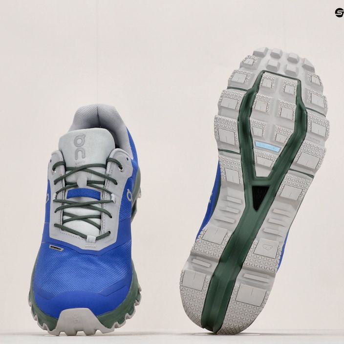 Pantofi de alergare pentru bărbați On Cloudventure Waterproof albastru 3298266 12