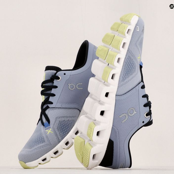 Pantofi de alergare pentru femei On Cloud X 3 albastru 6098253 15