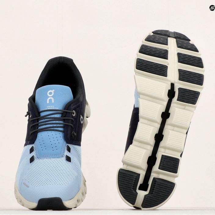 Pantofi de alergare pentru bărbați On Cloud 5 albastru marin 5998367 12