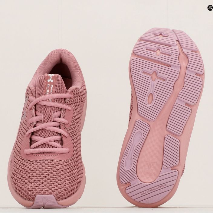 Pantofi de alergare pentru femei Under Armour Charged W Pursuit 3 roz 3024889 15