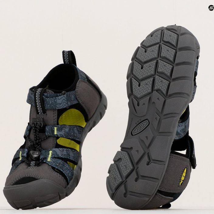 Sandale de trekking pentru copii Keen Seacamp II CNX gri-bleumarin 1026321 15