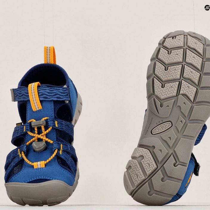 Sandale de trekking pentru copii Keen Seacamp II CNX albastre 1026323 15