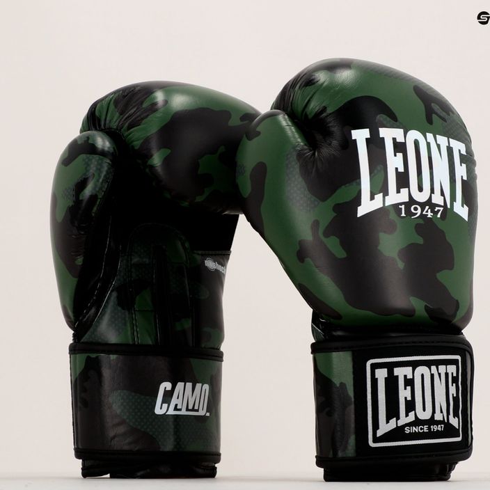 Mănuși de box Leone camo verde GN324 14