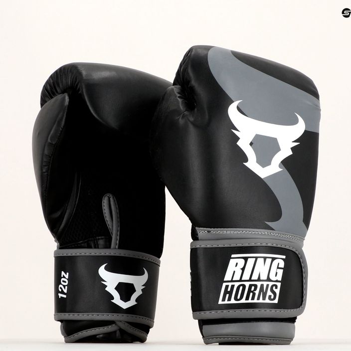 Mănuși de box Ringhorns Charger negru RH-00001-001 12