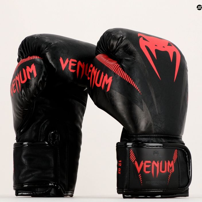 Venum Impact mănuși de box negru VENUM-03284-100-10OZ 16
