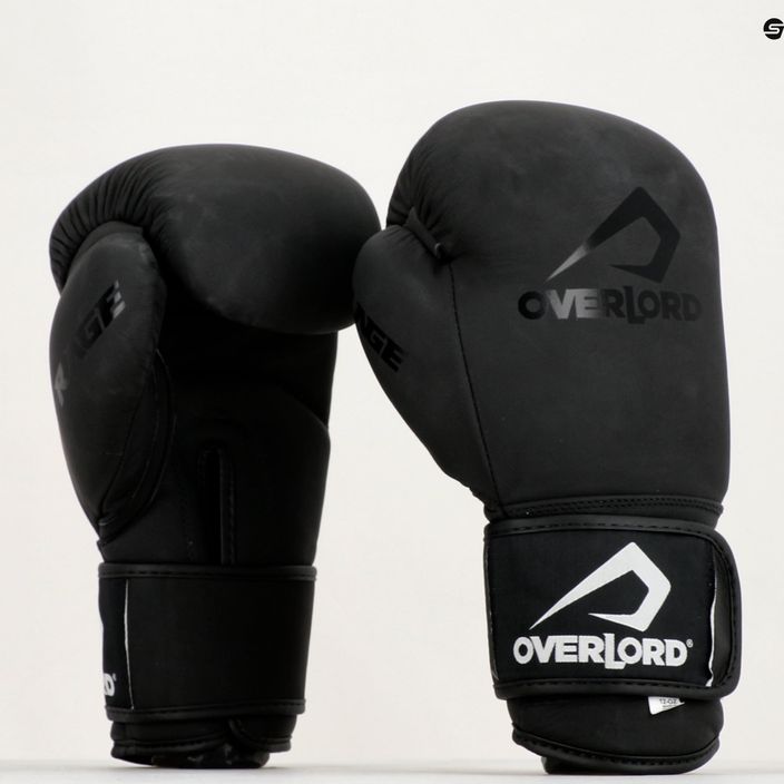 Mănuși de box Overlord Rage negru 100004-BK/10OZ 7