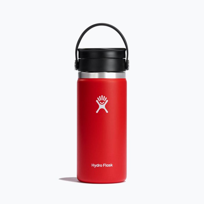 Sticlă termică Hydro Flask Wide Flex Sip 470 ml roșu W16BCX612