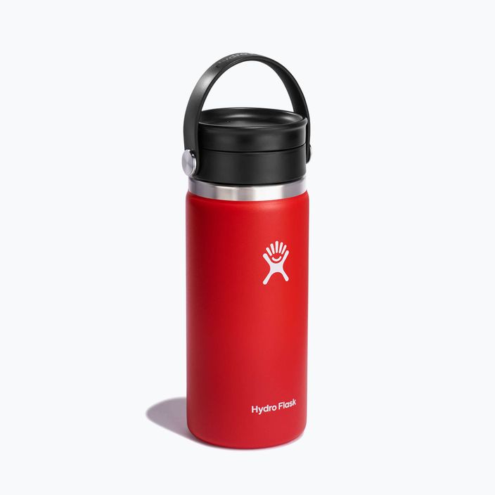 Sticlă termică Hydro Flask Wide Flex Sip 470 ml roșu W16BCX612 2
