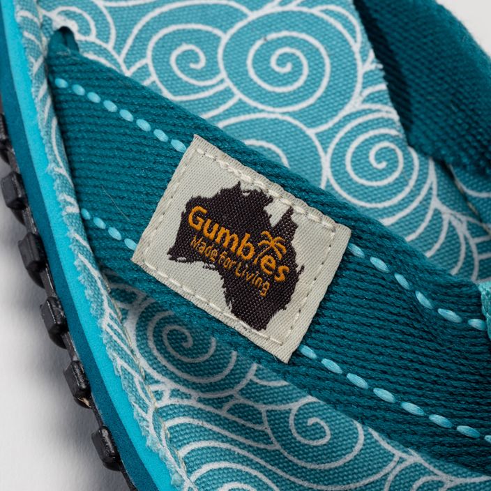 Papuci de casă pentru femei Gumbies Islander albastru TRSW 7