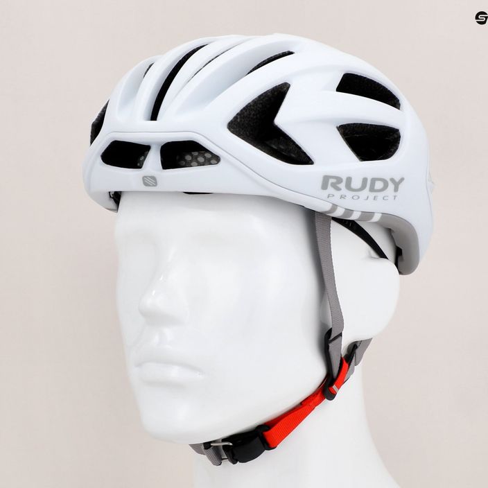 Cască de bicicletă Rudy Project Egos albă HL780010 13