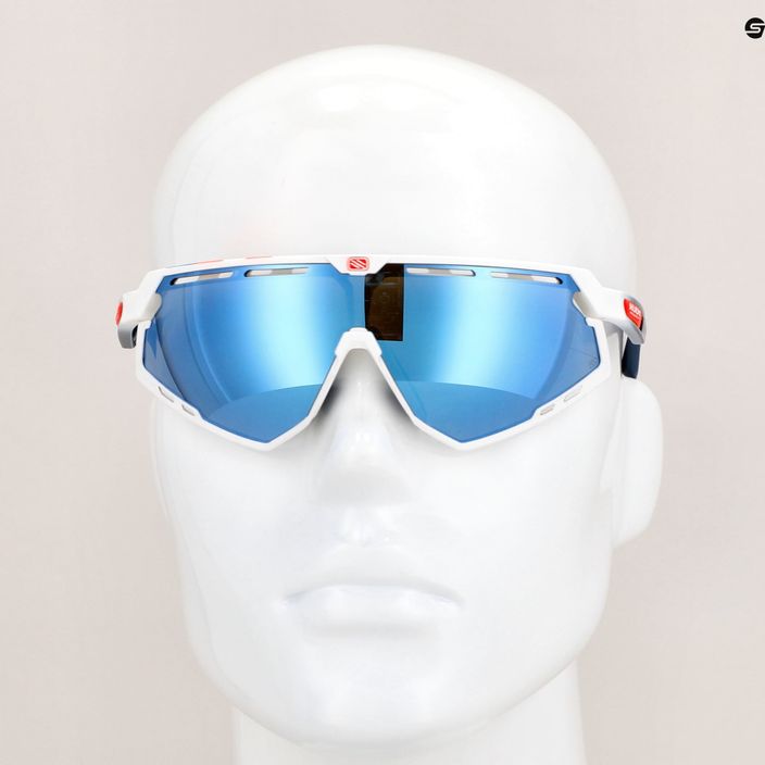 Rudy Project Defender ochelari de ciclism alb lucios / albastru fade / multilaser ice SP5268690020 9