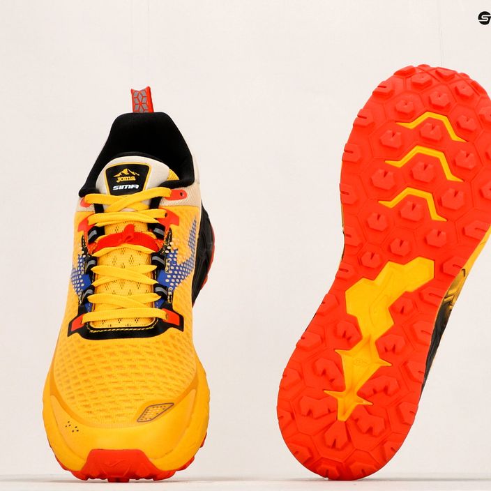 Joma Tk.Sima 2328 pantofi de alergare pentru bărbați galben și negru TKSIMS2328 14
