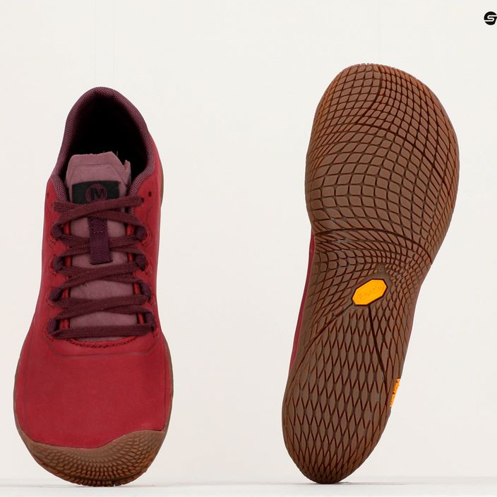 Pantofi de alergare pentru femei Merrell Vapor Glove 3 Luna LTR roșu J94884 18