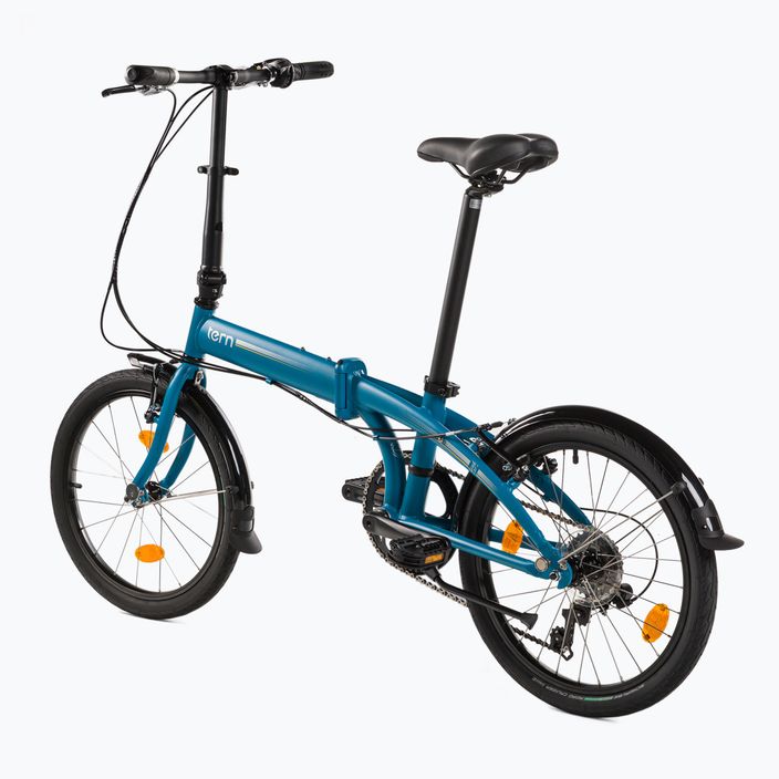 Bicicleta de oraș pliabilă Tern albastru LINK B7 3