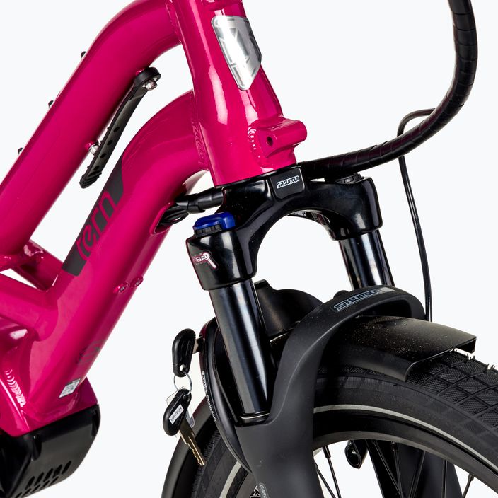 Bicicletă electrică Tern GSD S10 Cargo Lina violet 5