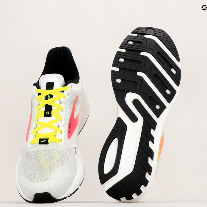 Brooks Launch 9 bărbați pantofi de alergare alb 1103861D148 12
