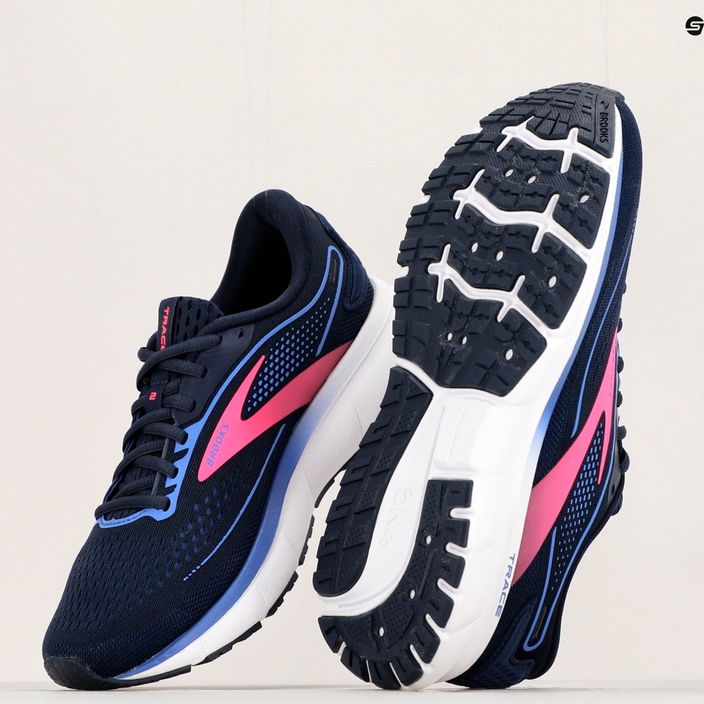 Pantofi de alergare pentru femei Brooks Trace 2 albastru marin 1203751B460 12