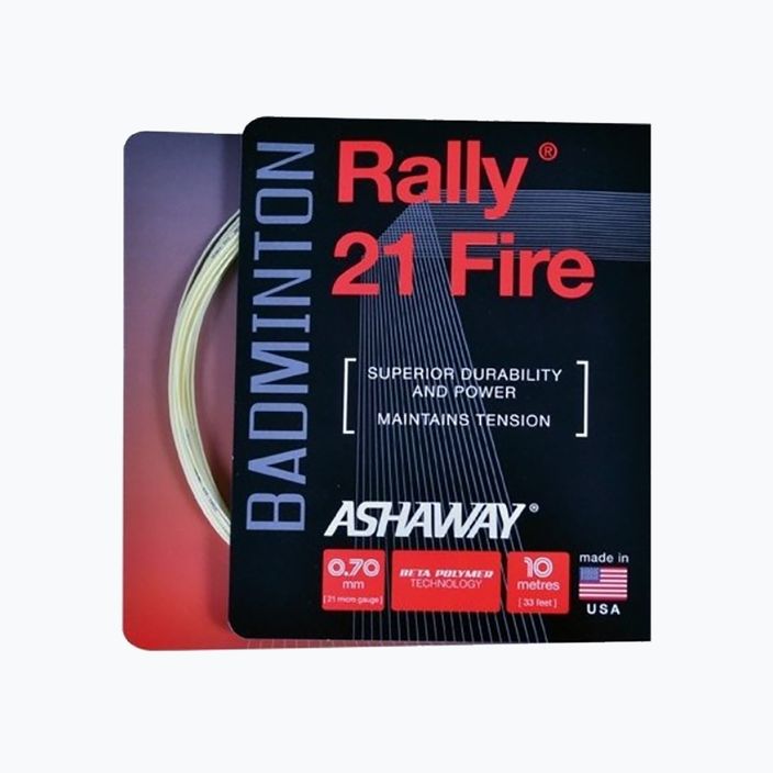 Cordon de badminton ASHAWAY Rally 21 - set beige