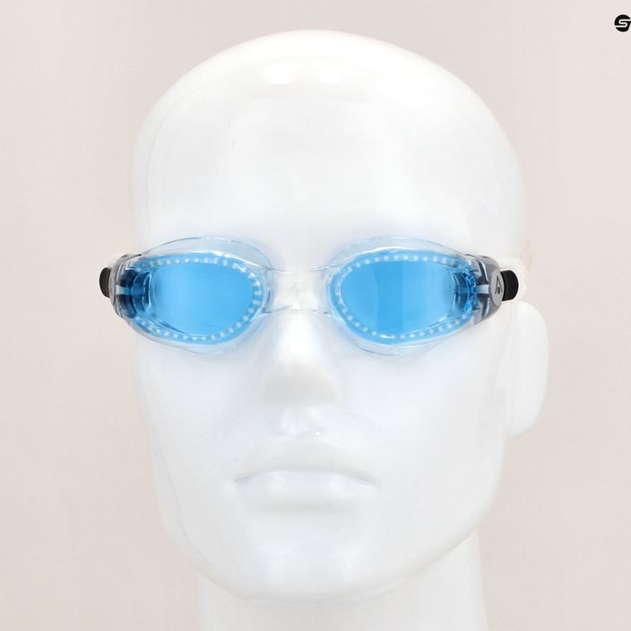 Ochelari de înot Aquasphere Kaiman Compact transparenți/albaștri colorați EP3230000LB 8
