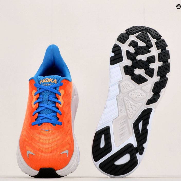 Pantofi de alergare pentru bărbați HOKA Arahi 6 portocaliu 1123194-VOCS 12