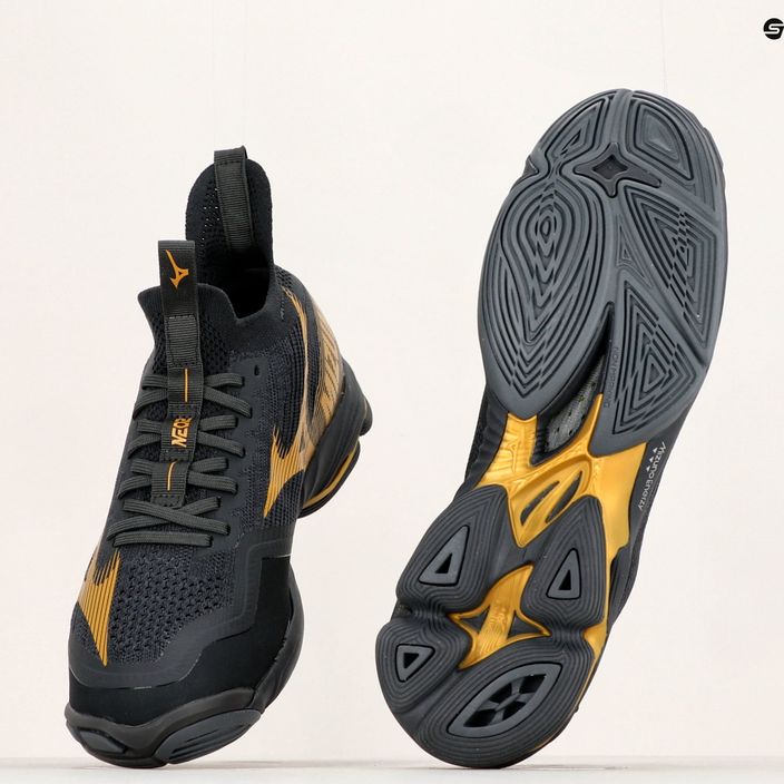Pantofi de volei pentru bărbați Mizuno Wave Lightning Neo2 negru V1GA220241 14
