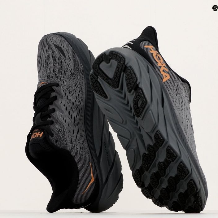 Pantofi de alergare pentru femei HOKA Clifton 8 gri 1119394-ACPP 16