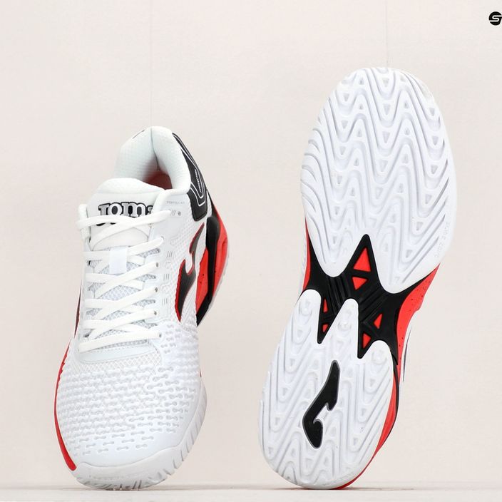 Joma T.Ace pantofi de tenis pentru bărbați alb și roșu TACES2302T 12